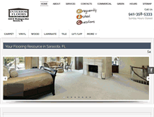 Tablet Screenshot of interiorfloorsllc.com